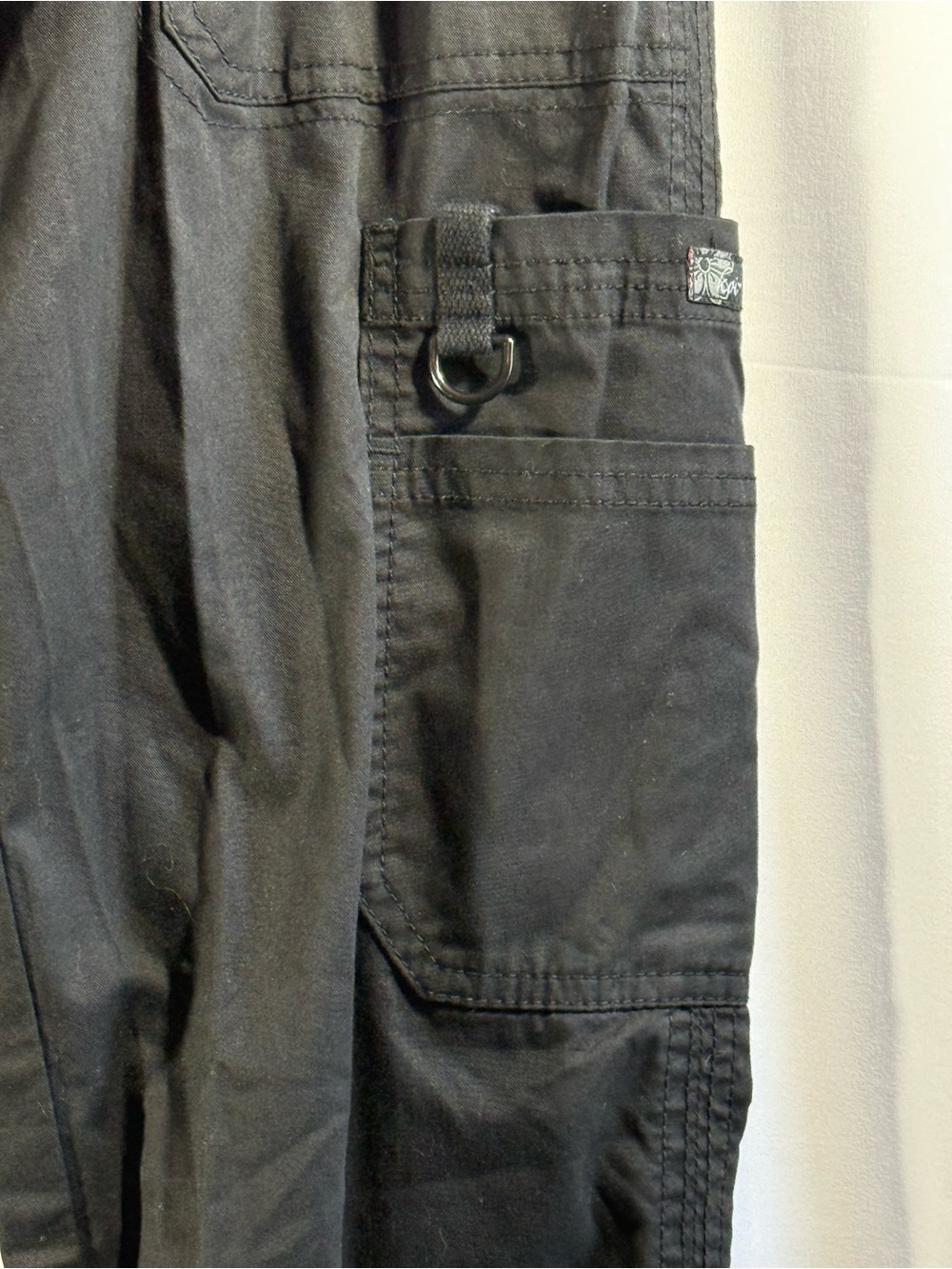 Koi Stretch Black Scrub Pants Size Small - Picture 4 of 9